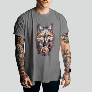 LGST110 - Fox with roses